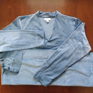 Pure J.Jill Womens Size M Velour V neck Top Tunic